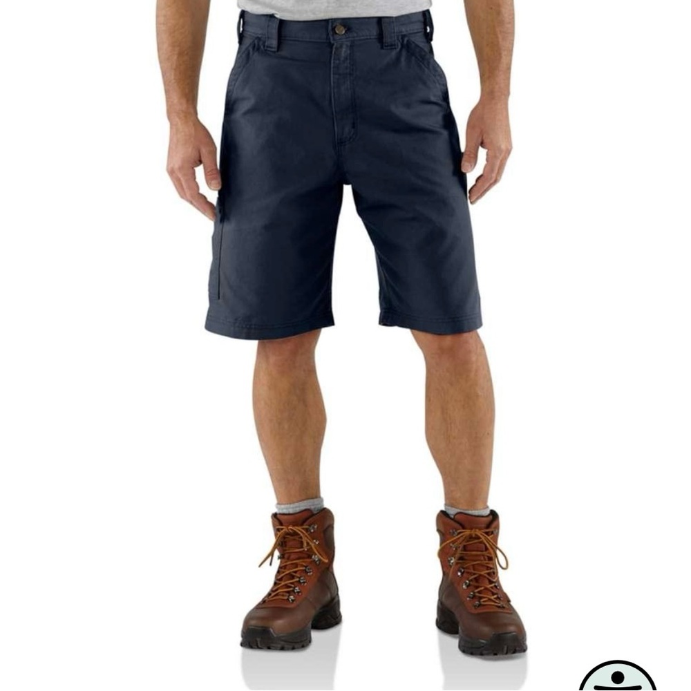 Carhartt Force Original Fit Ripstop Cargo Navy Work Shorts Size 48
